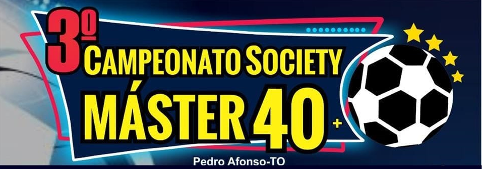 Tabela Campeonato Máster Sub-40 de Futebol Society